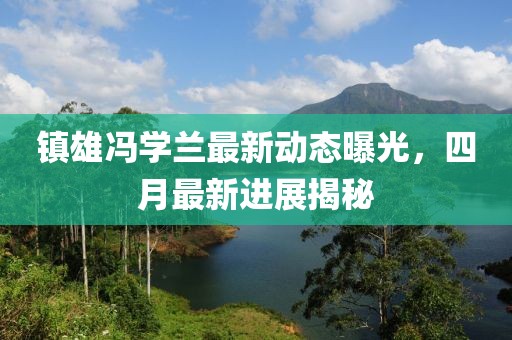 镇雄冯学兰最新动态曝光，四月最新进展揭秘