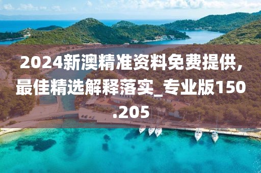 2024新澳精准资料免费提供,最佳精选解释落实_专业版150.205