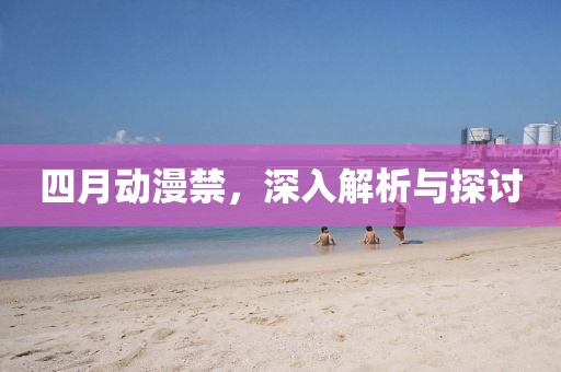 四月动漫禁，深入解析与探讨