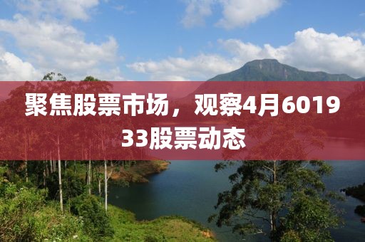 聚焦股票市场，观察4月601933股票动态
