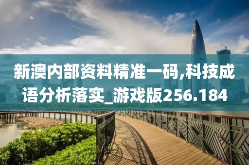 新澳内部资料精准一码,科技成语分析落实_游戏版256.184
