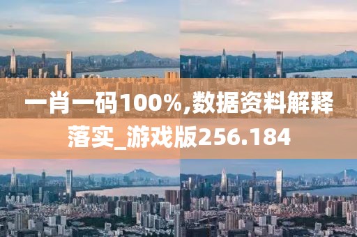 一肖一码100%,数据资料解释落实_游戏版256.184