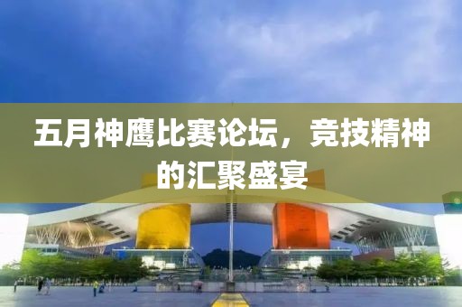 五月神鹰比赛论坛，竞技精神的汇聚盛宴