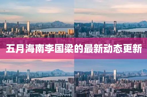 五月海南李国梁的最新动态更新