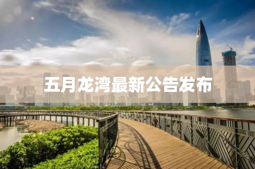 五月龙湾最新公告发布