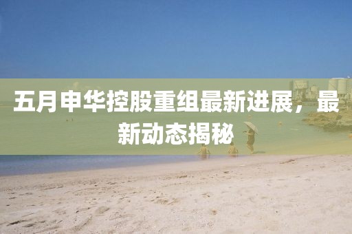 五月申华控股重组最新进展，最新动态揭秘