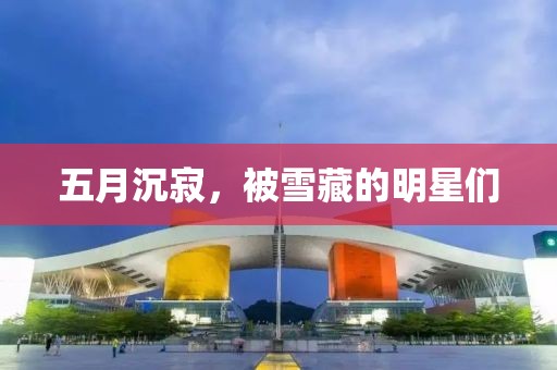 五月沉寂，被雪藏的明星们