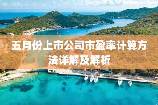 五月份上市公司市盈率计算方法详解及解析