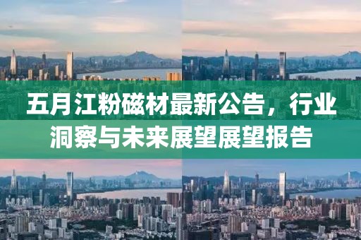 五月江粉磁材最新公告，行业洞察与未来展望展望报告