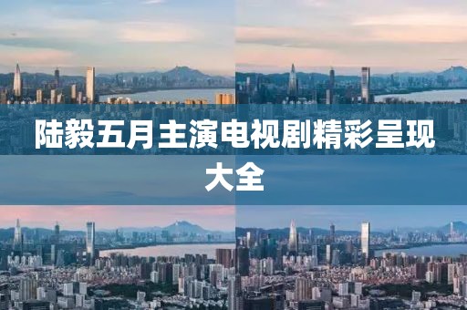 陆毅五月主演电视剧精彩呈现大全