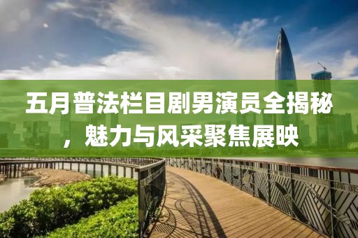 五月普法栏目剧男演员全揭秘，魅力与风采聚焦展映
