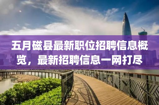 五月磁县最新职位招聘信息概览，最新招聘信息一网打尽