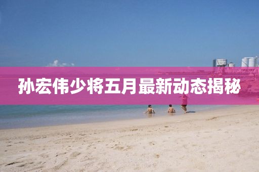孙宏伟少将五月最新动态揭秘