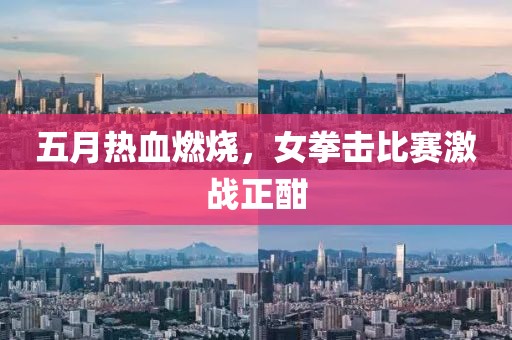 五月热血燃烧，女拳击比赛激战正酣