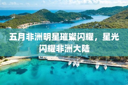 五月非洲明星璀璨闪耀，星光闪耀非洲大陆