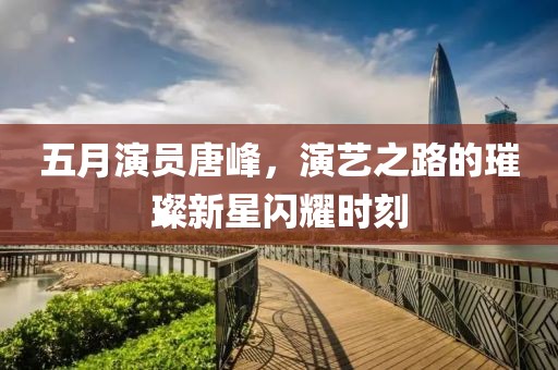 五月演员唐峰，演艺之路的璀璨新星闪耀时刻