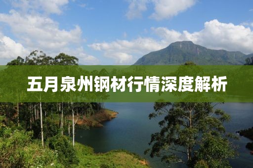五月泉州钢材行情深度解析