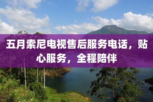 五月索尼电视售后服务电话，贴心服务，全程陪伴