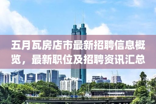 五月瓦房店市最新招聘信息概览，最新职位及招聘资讯汇总