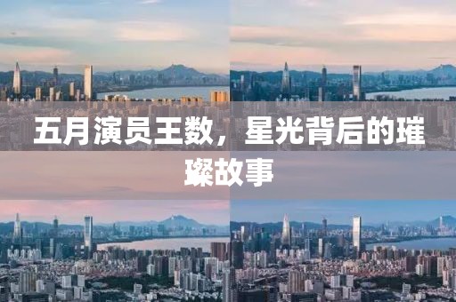 五月演员王数，星光背后的璀璨故事