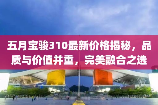 五月宝骏310最新价格揭秘，品质与价值并重，完美融合之选