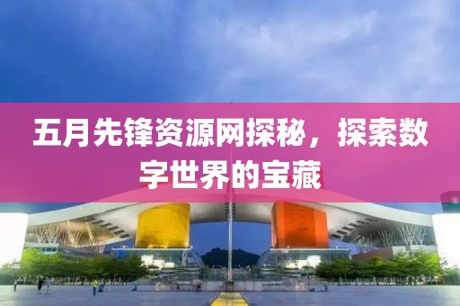 五月先锋资源网探秘，探索数字世界的宝藏