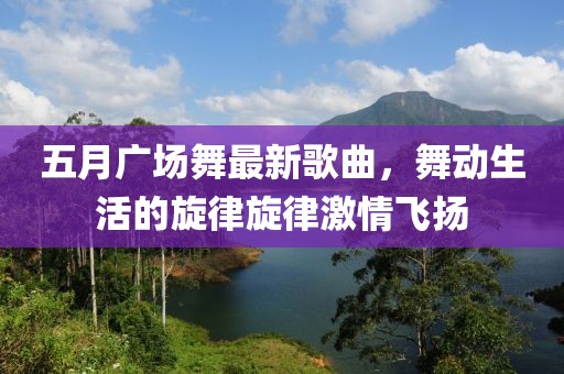 五月广场舞最新歌曲，舞动生活的旋律旋律激情飞扬
