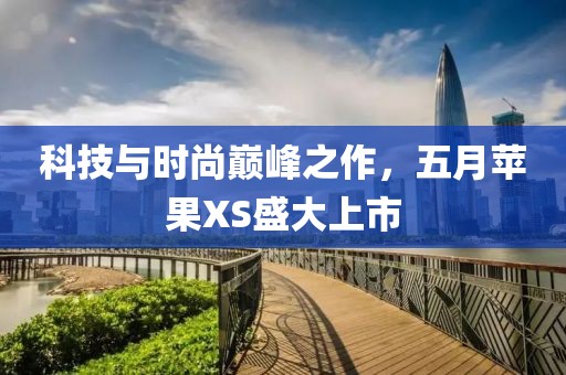 科技与时尚巅峰之作，五月苹果XS盛大上市