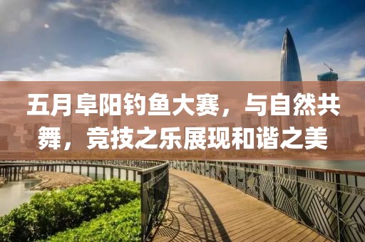五月阜阳钓鱼大赛，与自然共舞，竞技之乐展现和谐之美