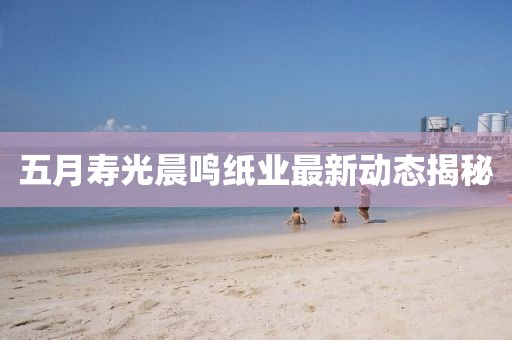 五月寿光晨鸣纸业最新动态揭秘