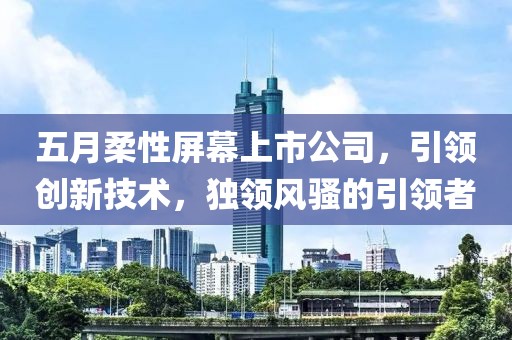 五月柔性屏幕上市公司，引领创新技术，独领风骚的引领者