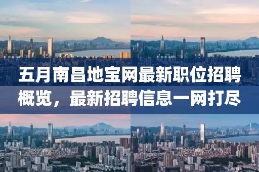 五月南昌地宝网最新职位招聘概览，最新招聘信息一网打尽