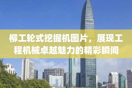 柳工轮式挖掘机图片，展现工程机械卓越魅力的精彩瞬间