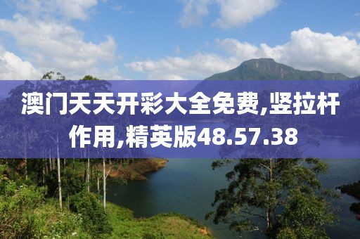 澳门天天开彩大全免费,竖拉杆 作用,精英版48.57.38