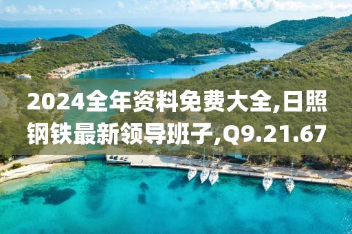 2024全年资料免费大全,日照钢铁最新领导班子,Q9.21.67