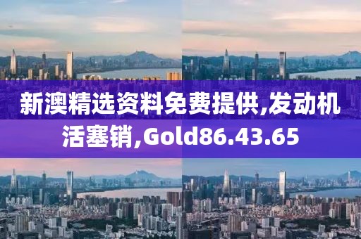 新澳精选资料免费提供,发动机活塞销,Gold86.43.65