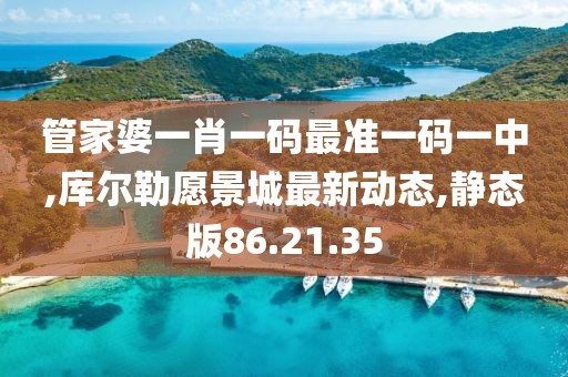 管家婆一肖一码最准一码一中,库尔勒愿景城最新动态,静态版86.21.35