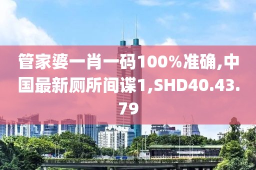管家婆一肖一码100%准确,中国最新厕所间谍1,SHD40.43.79