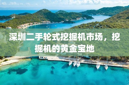 深圳二手轮式挖掘机市场，挖掘机的黄金宝地
