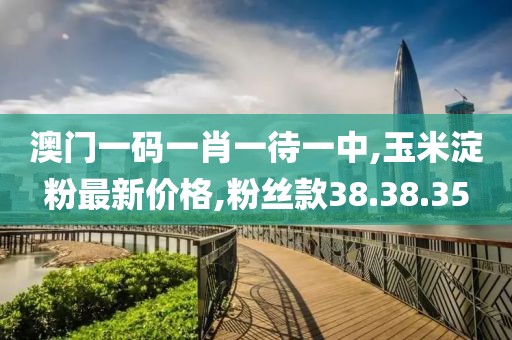 澳门一码一肖一待一中,玉米淀粉最新价格,粉丝款38.38.35