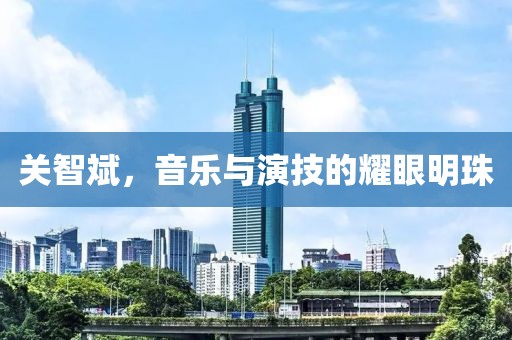 关智斌，音乐与演技的耀眼明珠
