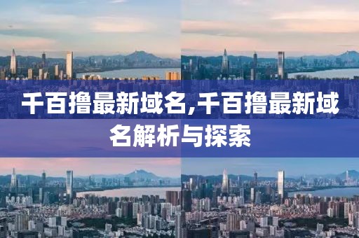 千百撸最新域名,千百撸最新域名解析与探索