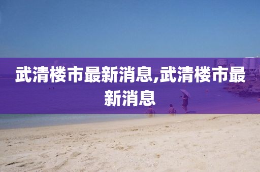 武清楼市最新消息,武清楼市最新消息