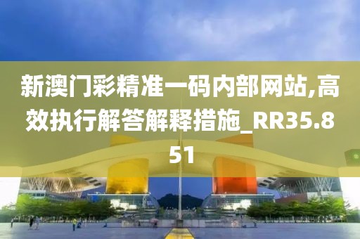 新澳门彩精准一码内部网站,高效执行解答解释措施_RR35.851
