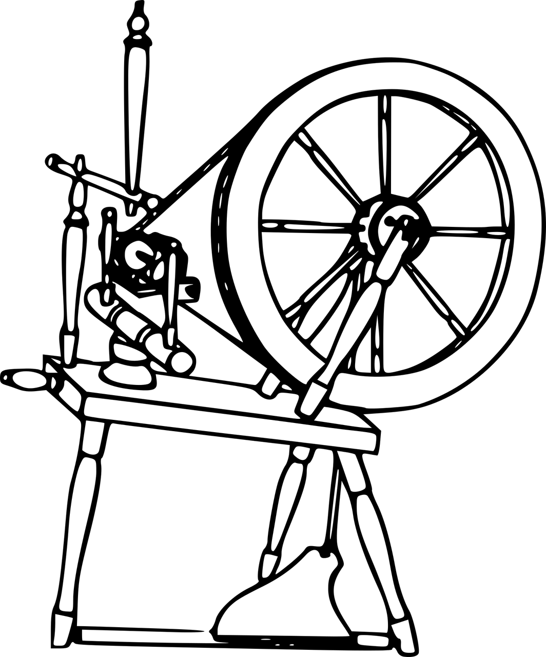 纺车轮，传统与现代的交织魅力